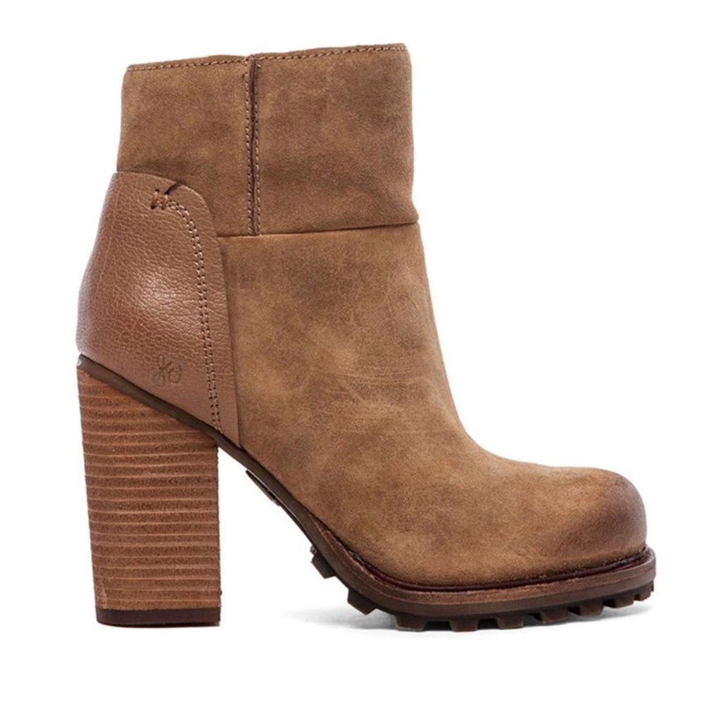 Sam Edelman Franklin Bootie in Whiskey Color